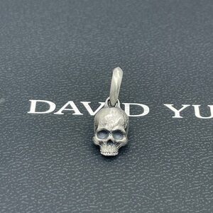 David Yurman Memento Mori Skull Amulet